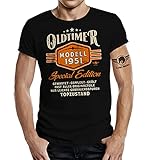 ✅ Bedrucktes T-Shirt mit original LOBO NEGRO Design - Schwere Qualität mit 185 Gramm/qm