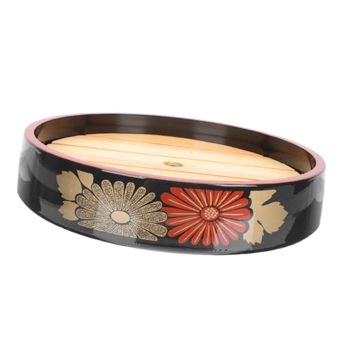 Plato redondo para sushi 24.5 cm reutilizable miniatura 1