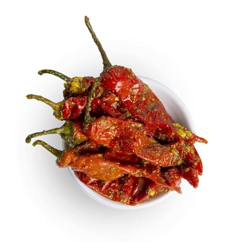 Image of Otoba's Rajasthani Green & Red Chilli Combo (400g Each) | Marwari Green Athana Mirchi & Red Athana Mirchi Combo