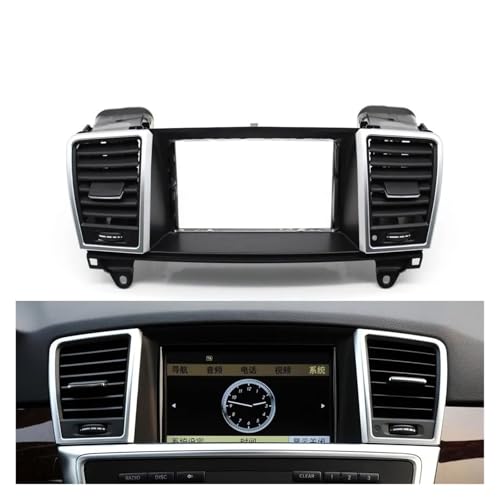 Rejilla central AC para Mercedes Benz GLE GLS W166 de alta resistencia acabado original