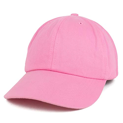 Image of Trendy Apparel Shop Oversize XXL Plain Unstructured Soft Crown Cotton Dad Hat
