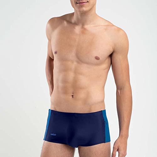 Sungão Liso Com Recorte E Bolso, Colcci, Masculino, Azul Marinho, P