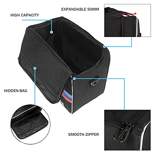 Alforjas interiores para motocicleta expandibles, para maleta superior y alforjas laterales, compatibles con BMW R1200GS, R1250GS ADV LC, F850GS, F750GS, F700GS, F800GS, F650GS ADV (juego de 3 piezas) miniatura 6