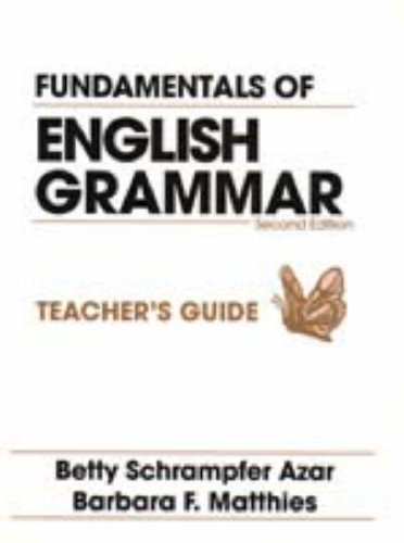 Teachers' (Bks. A & B) (Azar English Grammar S.)