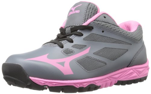 Mizuno Women's Speed Trainer 5-W, Grey/Pink, 10 M US