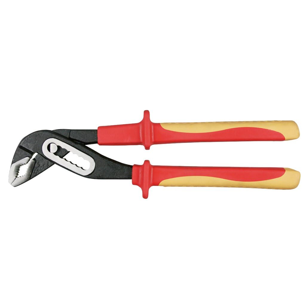 SW-Stahl 41906L Pinza a Pappagallo VDE 250 mm, Giratubi Isolata 1000 V | Testata a norma DIN EN/IEC 60900 con impugnatura ergonomica a 2 componenti, ideale per lavori elettrici professionali