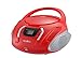 Produktbild Reflexion CDR2250U RD UKW-Radio mit CD/MP3/USB/AUX-IN rot
