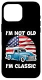 Photo Gallery custodia per iphone 16 pro max bandiera usa con scritta "i m not old i m classic" Photo Gallery custodia per iphone 16 pro max bandiera usa con scritta "i m not old i m classic"