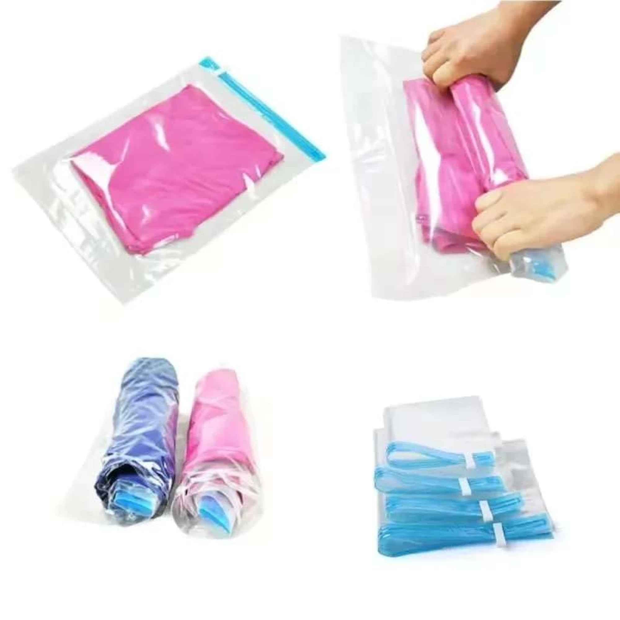Space-Saving Vacuum Storage Bags for Clothes and Bedding