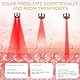 LED Maske Gesicht, 660nm&850nm Silikon Rotlichtlampe Gesicht, 222Chips Rotlicht Maske Gesicht mit 10/15/20 Timer, 5 Helligkeitsstufen Red Light für Gesicht