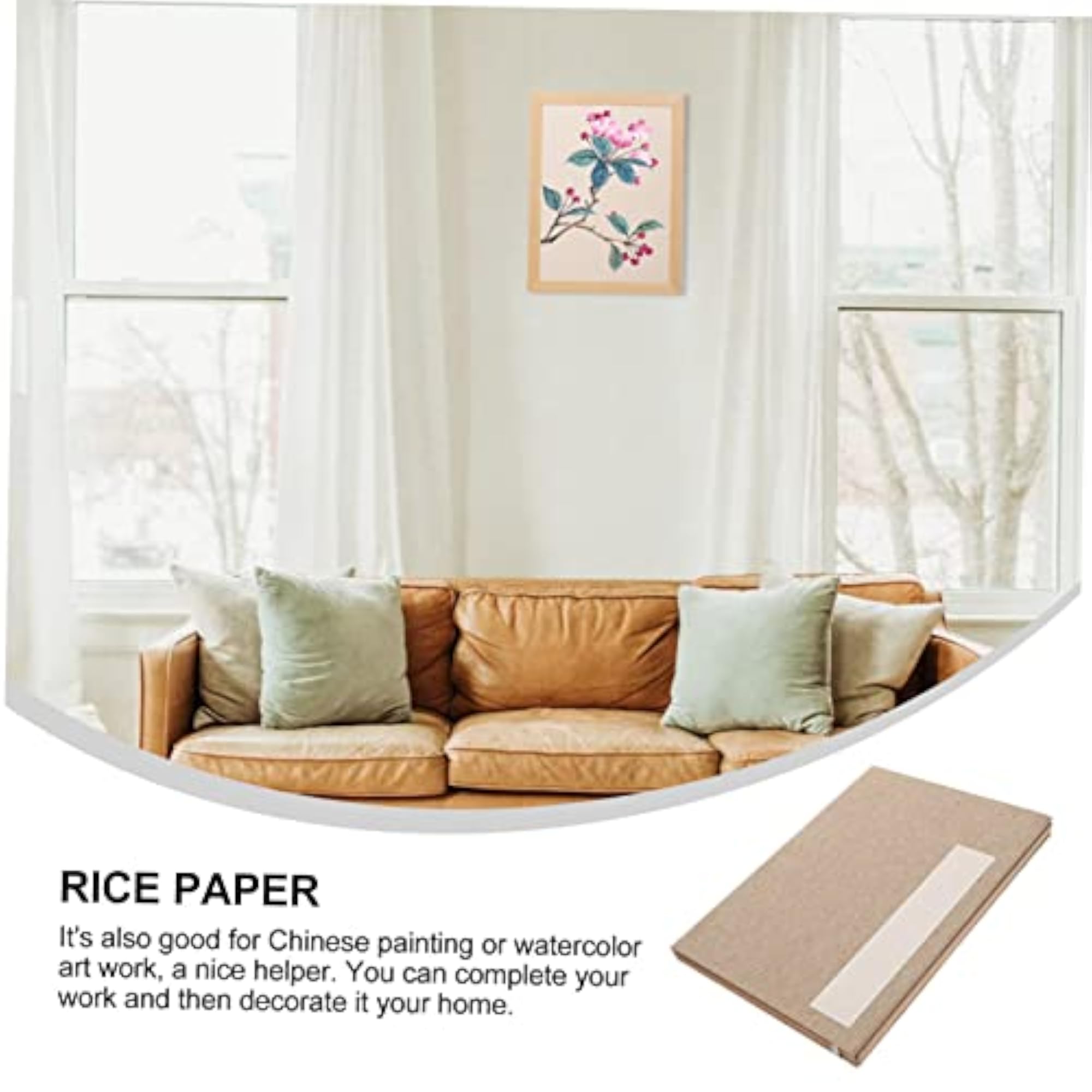 12 Sheets Chinese Calligraphy and Painting Paper for Art Practice