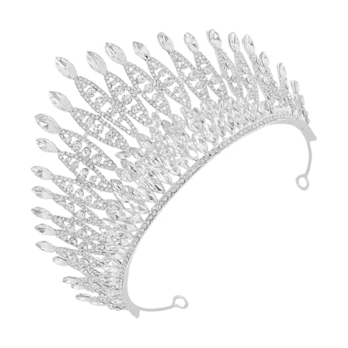 Diadème de mariée en métal léger pour coiffure sans douleur
