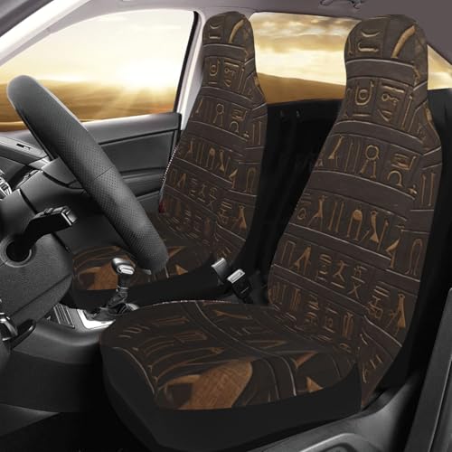 Housses de siège de voiture universelles confortables protection respirante 2 pièces