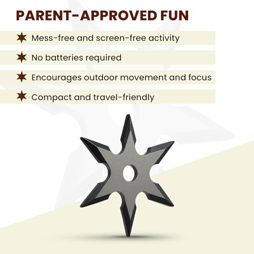 Image of Plastic Ninja Star Toy Set - Pack of 5 Safe ABS Throwing Shuriken for Kids | Anime-Inspired Roleplay & Cosplay | Durable, Lightweight, Party Favors | Boys & Girls Outdoor Toys