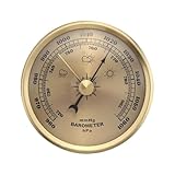 Outdoor Barometer - Wetteranzeige für Draußen - Tragbarer Barometer für Angeln Surfen Wandern Camping Bootfahren Jagdaktivitäten Unisex