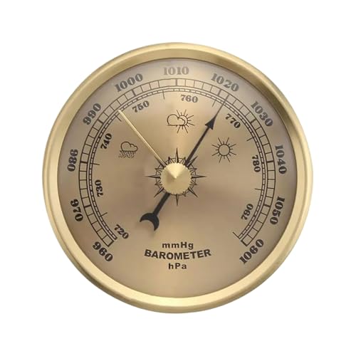 Barometric Pressure Gauge, indicador meteorológico para exteriores, barómetro portátil para, surf, senderismo, camping, canotaje, actividades de caza, unisex, equipo de