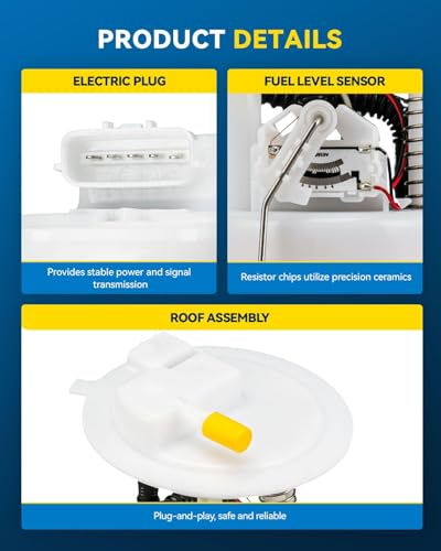 Image of PHILTOP Electric Fuel Pump Assembly FG1597 Fit for Juke, Sentra