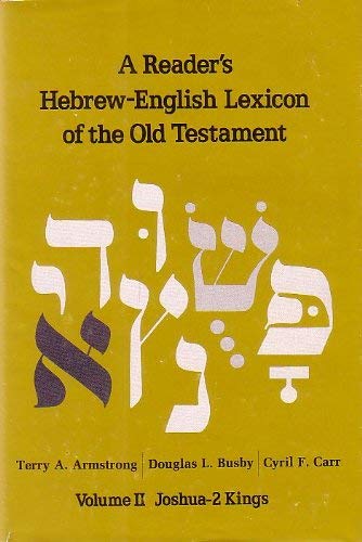 A Reader's Hebrew-English Lexicon of the Old Te... 0310370302 Book Cover