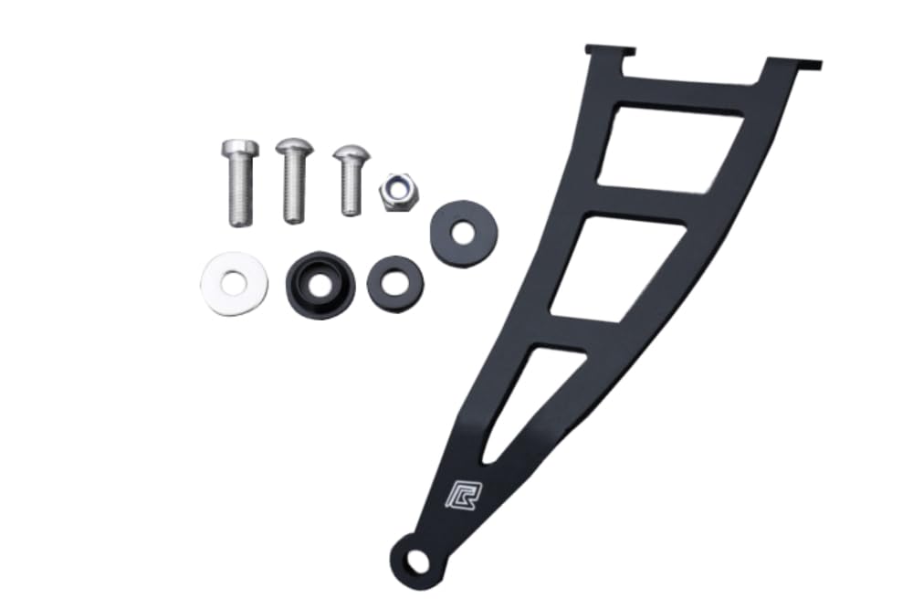 avdb-moto Patte/Support de Fixation Échappement compatible avec APRILIA RSV4 1000 RSV 4 RK 2009-2014 (ALUMINIUM)