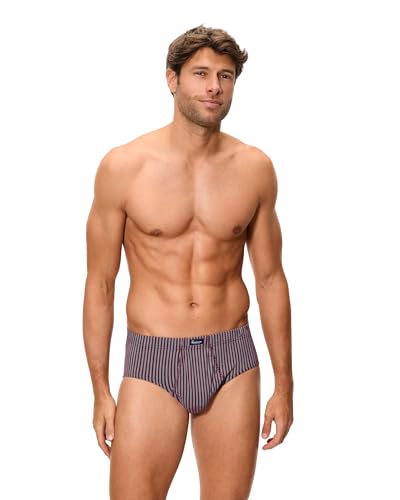 Abanderado Confezione Slip con Conchiglia Frontale Linea Original Stampe Uomo x3