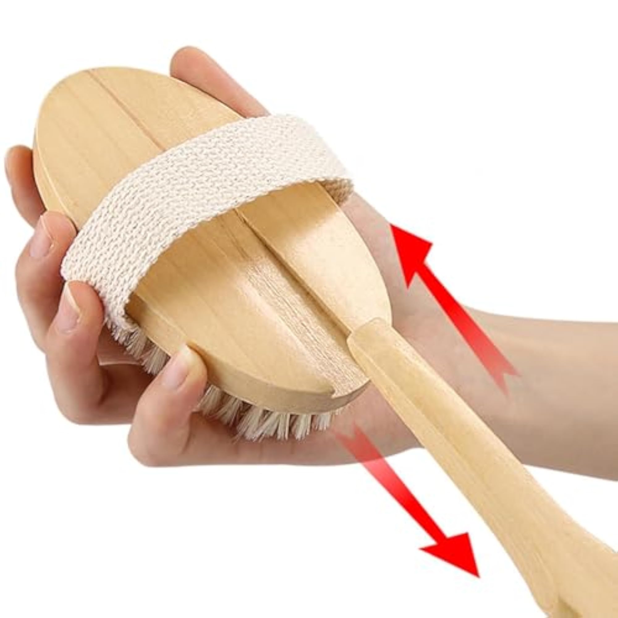 Bath Shower Brush with Long Handle, Body Brush