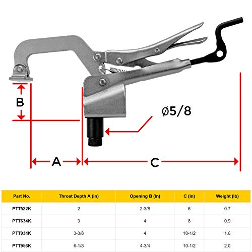 BuildPro, Alicate de inserção, 1,5 cm de inserção (5/8