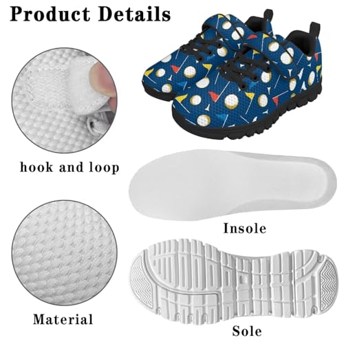 Kids Slip On Sneakers for Boys Lightweight Soft Athletic Tennis Shoes4