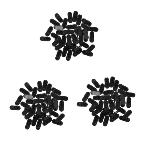 STOBAZA 3sets Beaded Chain Blind Valance Clips Black Vertical Blind Bead Connectors Ball Chain Connector for Curtain Beads Clips Accessories 20pcs*3