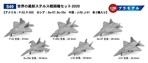 Pit Road 1/700 Skywave Series S49 Kit de chasse furtif 2020