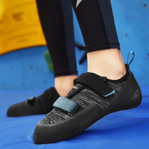 Mens Youth Rock Climbing Shoes Lightweight Bouldering Gym Sport Trainers Fashion Comfortable Breathable Speed Climbing Training Shoes2