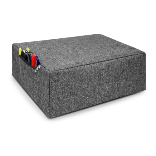 Image of ALIFIYA Nylon Dust Proof Washable Printer Cover For Canon Pixma E470 / E477 / MG2577 / MG3077S / MG3070S All-In-One Inkjet Printer - Grey
