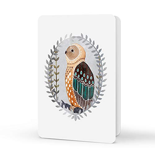Image of Note Card & Sticker Set by Studio Oh! - Marissa Redondo Woodland Creatures - Set of 12 - 3.5 inch x 5.25 inch Blank Cards with Envelopes and Stickers - Includes 3 Cards Each of 4 Designs (82608)