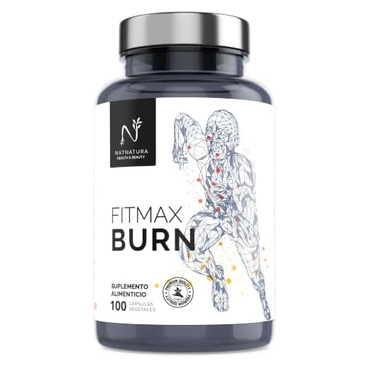 Quemagrasas potente para adelgazar. Suplemento deportivo de alto rendimiento para la eliminación de grasa abdominal, activa el metabolismo y supresor del apetito. 100 cápsulas vegeteales