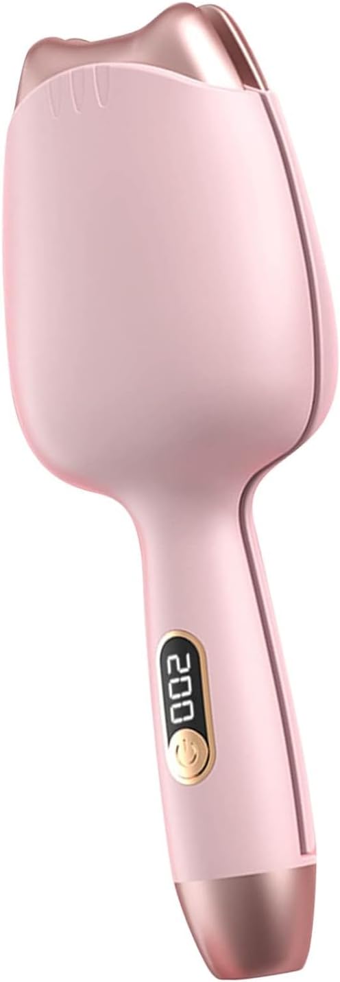 Hair Curler Cat's paw Eggroll stick Adjustable LCD Temperature Display Fast Heating for Wet and Dry Styling Tools Crimper Beach Waver Appliances with Multifunction Perfect