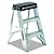 Louisville Ladder 2-Foot Aluminum Step Stool Industrial, 300-Pound Load Capacity, Type IA, AS3002