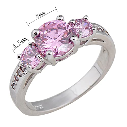 Bague rétro avec zircon rond Cover