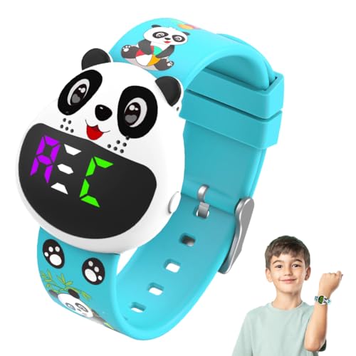 RANJIMA Reloj inteligente para niños, reloj digital para niños y niñas, con despertador, cronómetro, musical, reloj de pulsera deportivo sin aplicación ni teléfono móvil, cronómetro, reloj de pulsera