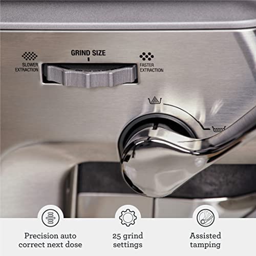 Breville BES876BSS1BNA1 The Barista Express Impress Espresso Machine thumb #3