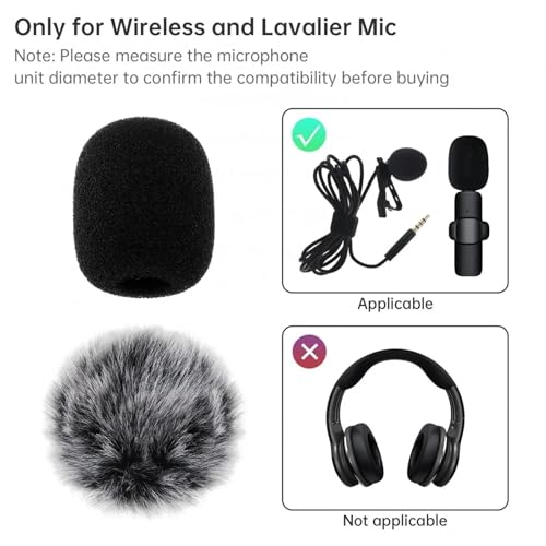 Bonnette fourrure micro cravate lavalier pour réussir vos interviews en extérieur - 5