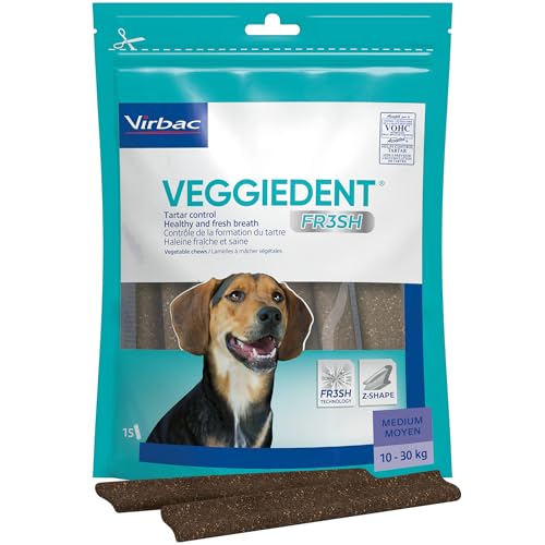 Image of Virbac VeggieDent Chew Bands for Medium Dogs (10-30 kg) - 1 Pack