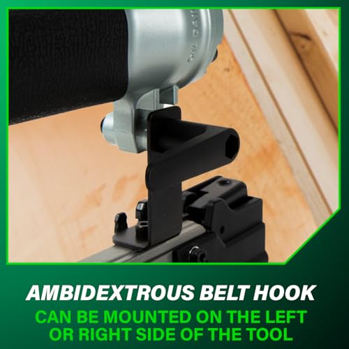 Metabo HPT Pro Brad Nailer, Pro-Preferred Pneumatic Finish Power Nailer for Trim Work, Furniture Building, Lightweight and Durable with Aluminum Magazine, 18 Gauge, 5/8″ to 2″ Brad Nails, NT50A5