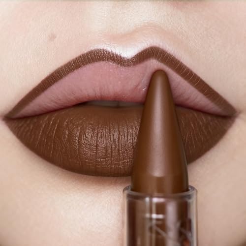 Image of Depuplum Nude Lipstick Gradient Matte Lipsticks Lip Liner Combo