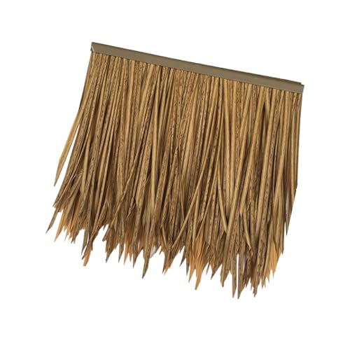 Toiture de chaume artificiel 0.5m étanche et durable pour abri de jardin extérieur