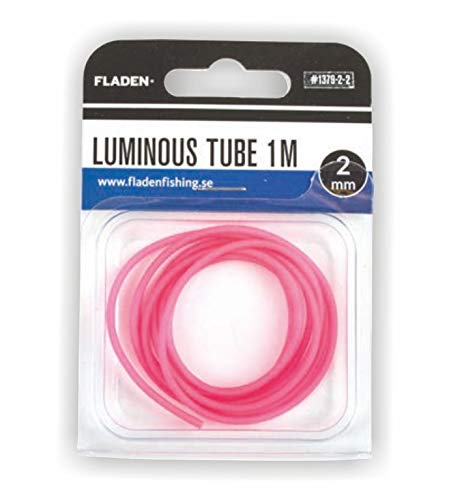 Fladen Luminous Tube, Leuchtschlauch mit Einer Länge von 1m, funf Farben und Durchmesser von 2mm oder 4mm (Pink - 2mm, 1)