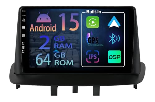 Autoradio pour Megane 3 avec GPS et Carplay pour rester connecté lors de vos trajets quotidiens