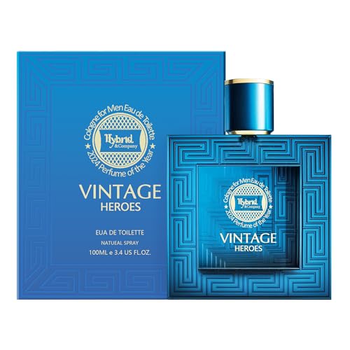Hybrid & Company F100VH Vintage Heroes Parfum For Men Mint Geranium Vanilla Cologne thumb #2