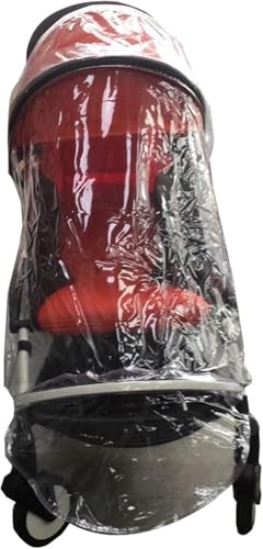 Pram Rain Cover & Stroller Rain Cover - Waterproof, UV Protection, Compatible with Babyzen Yoyo & Yoyo+, Transparent, Clear Baby Stroller Accessories - Fits 6 Months+ - Baby Travel Gear-Fengea - Image 5