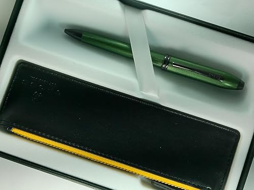 Bolígrafo Rollerball Cross Townsend verde noche con estuche miniatura 7