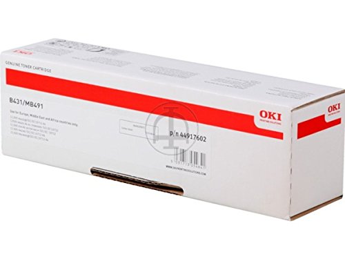 Toner black OKI B 431 DN plus conçu pour imprimer de grands volumes de documents