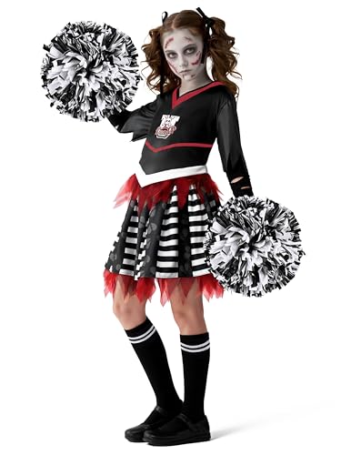 Disfraz de animadora zombie para niñas Spooktacular miniatura 3
